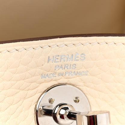 Hermes Taurillon Clemence Mini Lindy 20 Nata 6 of 11