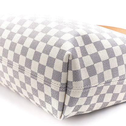 Louis Vuitton Damier Azur Graceful PM Rose Ballerine 11 of 11