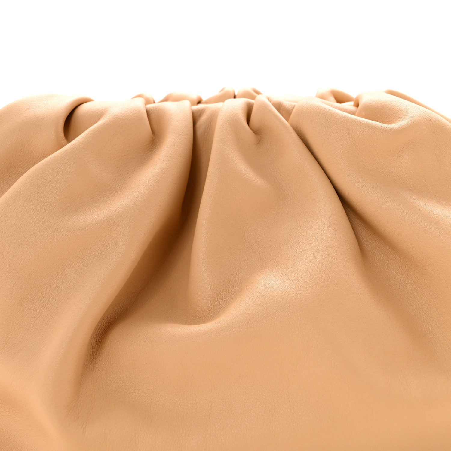 Bottega Veneta Smooth Butter Calf The Pouch Oversized Clutch Biscotto 8 of 10