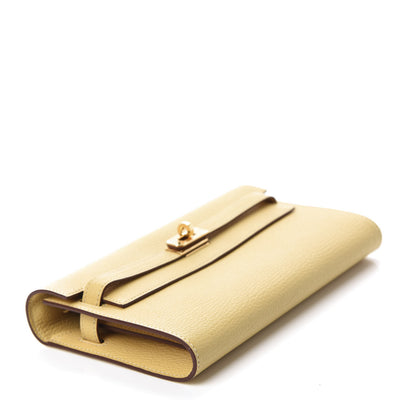 Hermes Chevre Mysore Kelly Wallet To Go Foin 4 of 11