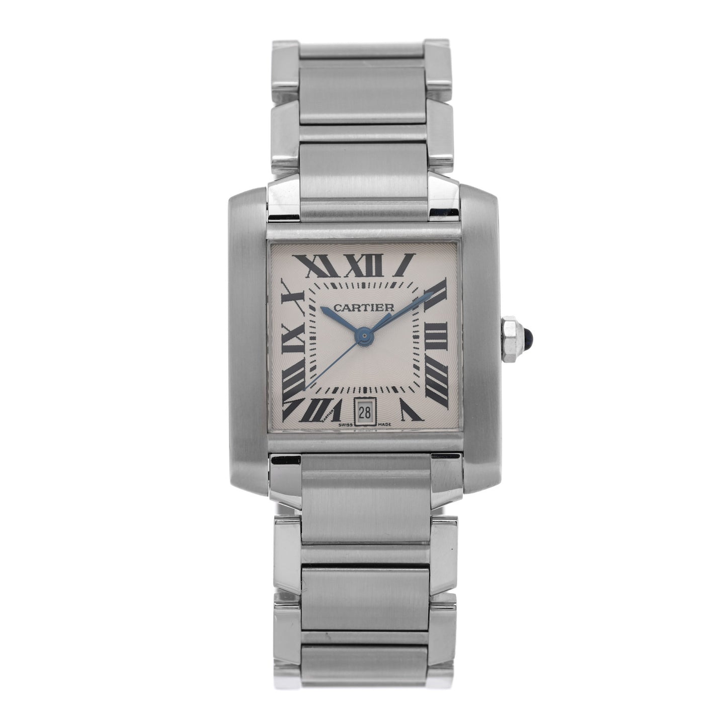 Stainless Steel 28mm Tank Francaise Automatic Watch