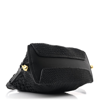 3.1 Phillip Lim Verona Calfskin Macrame Petite Soft ID Shoulder Bag Black 4 of 11
