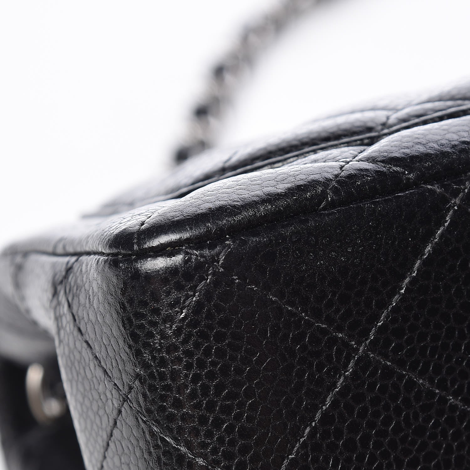 Chanel Caviar Quilted Mini Square Flap Black 12 of 16
