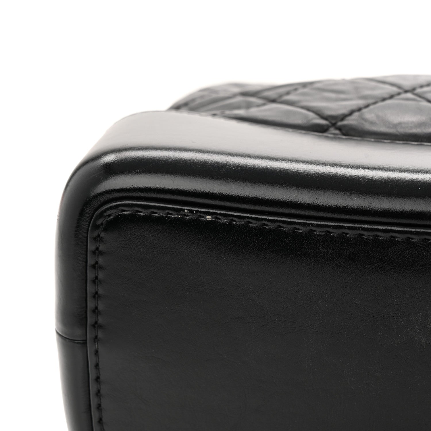 Chanel Aged Calfskin Quilted Small Gabrielle Backpack Black 11 of 11
