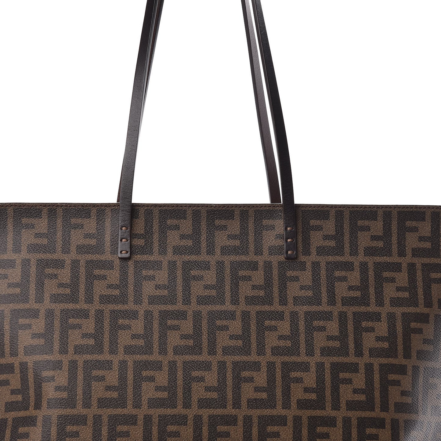 Zucca Spalmati Medium Roll Tote Tobacco Moro