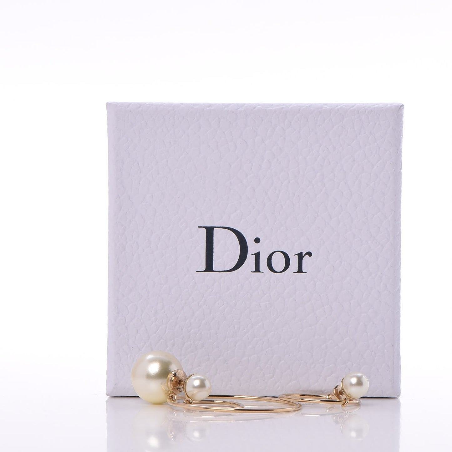 Pearl Mise En Dior Tribal Hoop Earrings