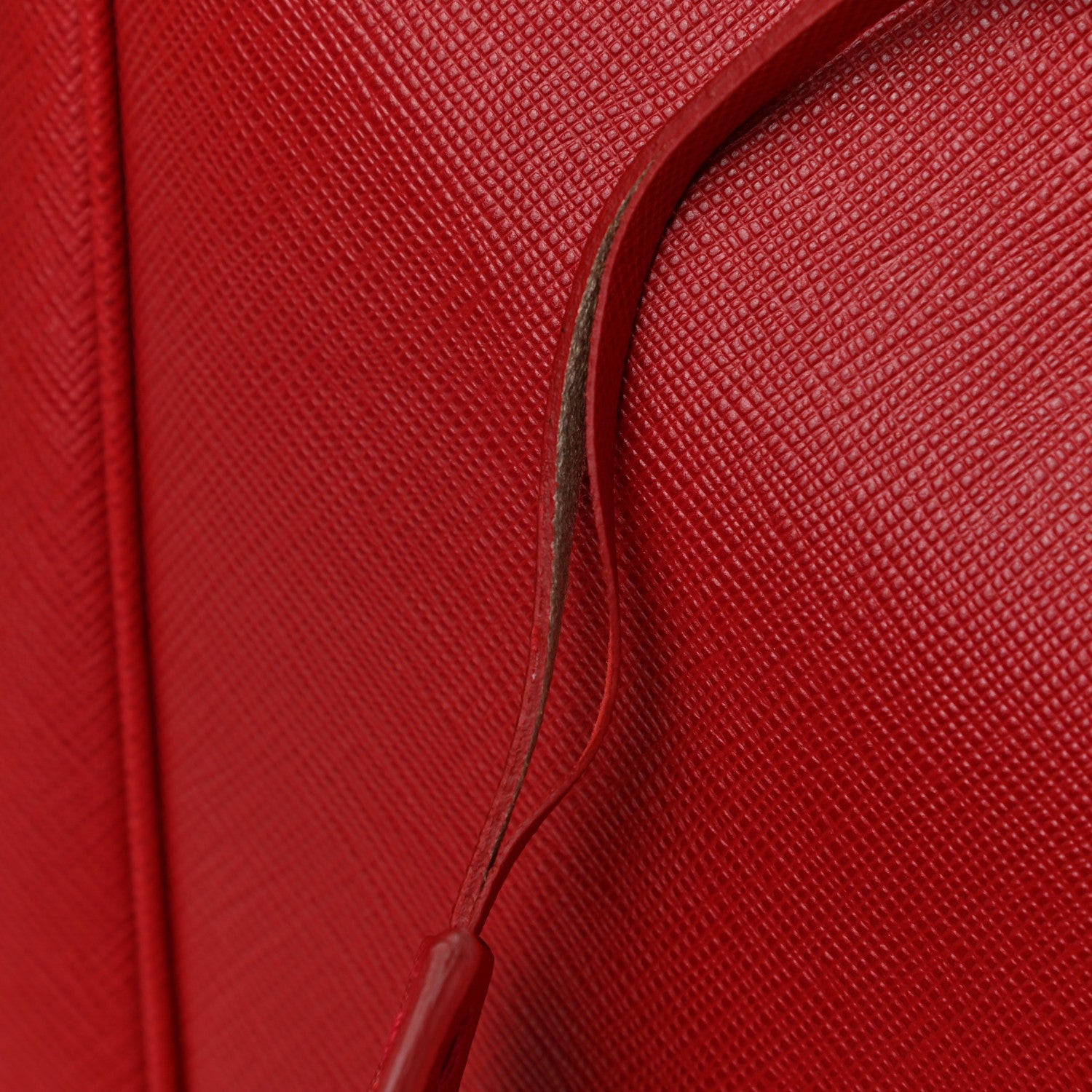 Prada Saffiano Medium Galleria Double Zip Tote Fuoco 10 of 12