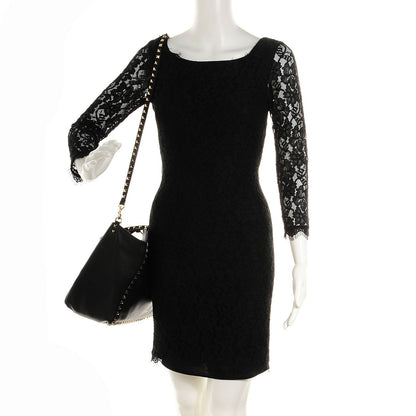 Valentino Garavani Vitello Medium Rockstud Tote Black 2 of 8