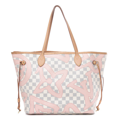 Louis Vuitton Damier Azur Tahitienne Neverfull MM 1 of 18