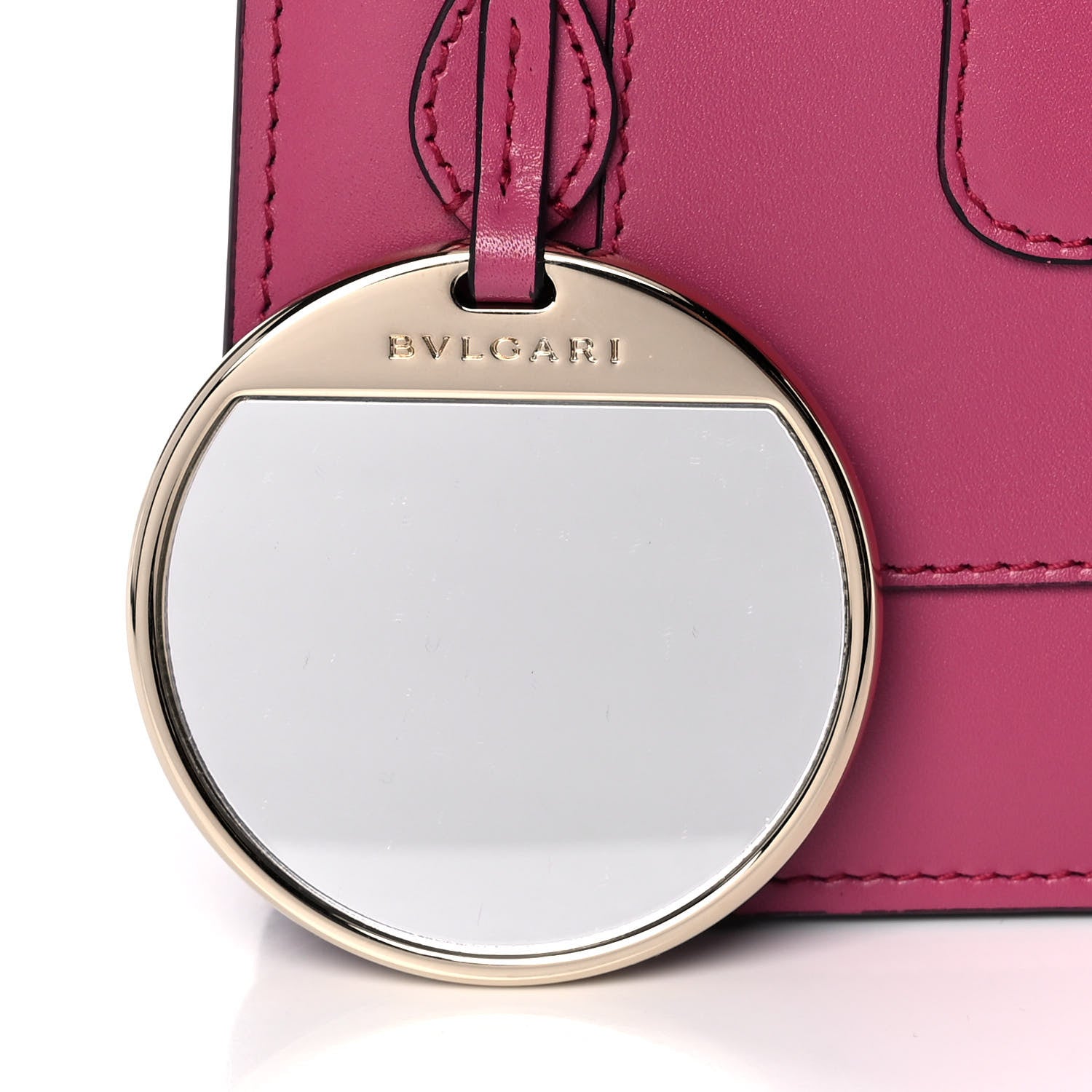 Bulgari Calfskin Serpenti Forever Shoulder Bag Pink 10 of 13