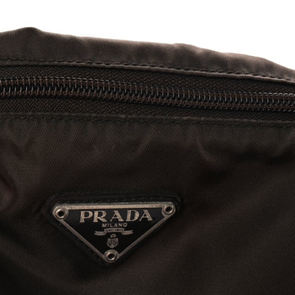 Prada Nylon Vela Cosmetic Pouch Brown 12 of 14