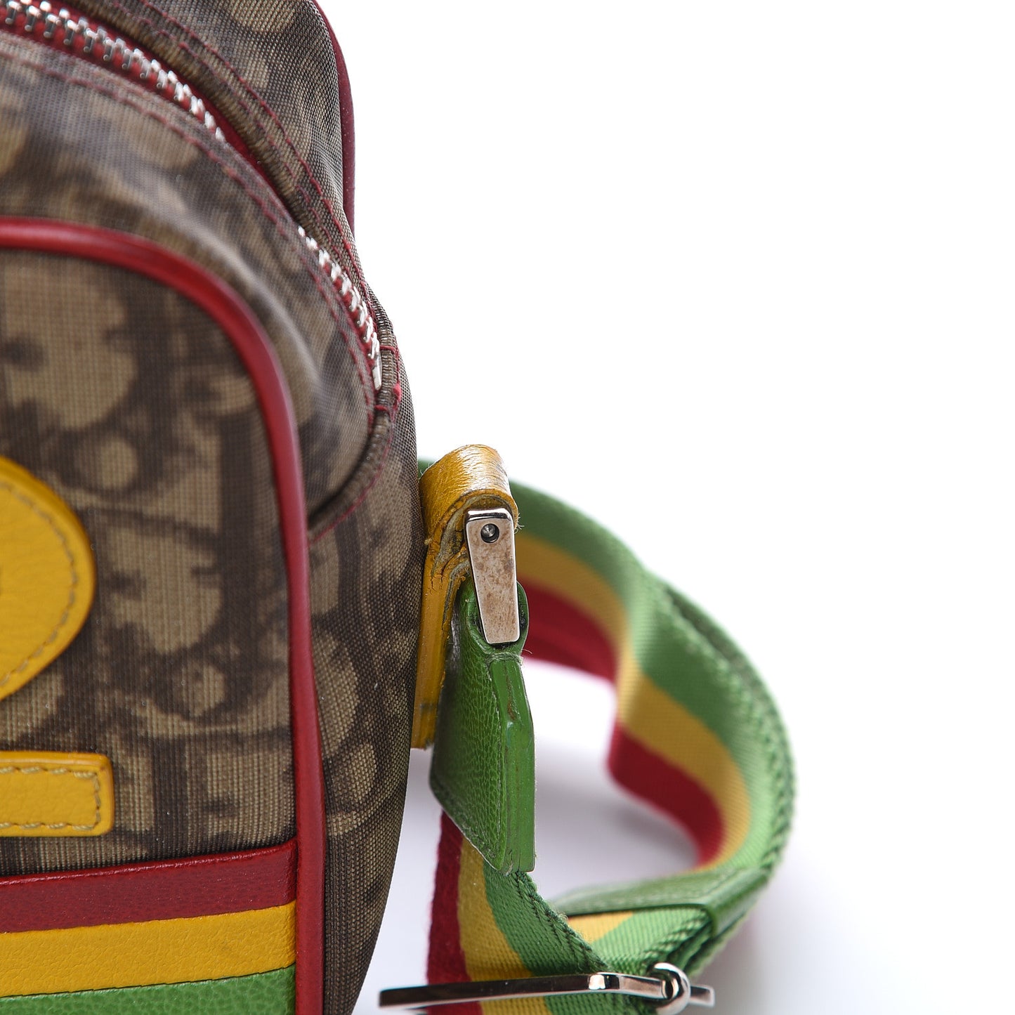 Monogram Rasta Messenger Bag Beige