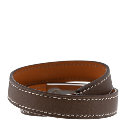 Hermes Swift Rivale Double Tour Bracelet XS Etoupe 3 of 6