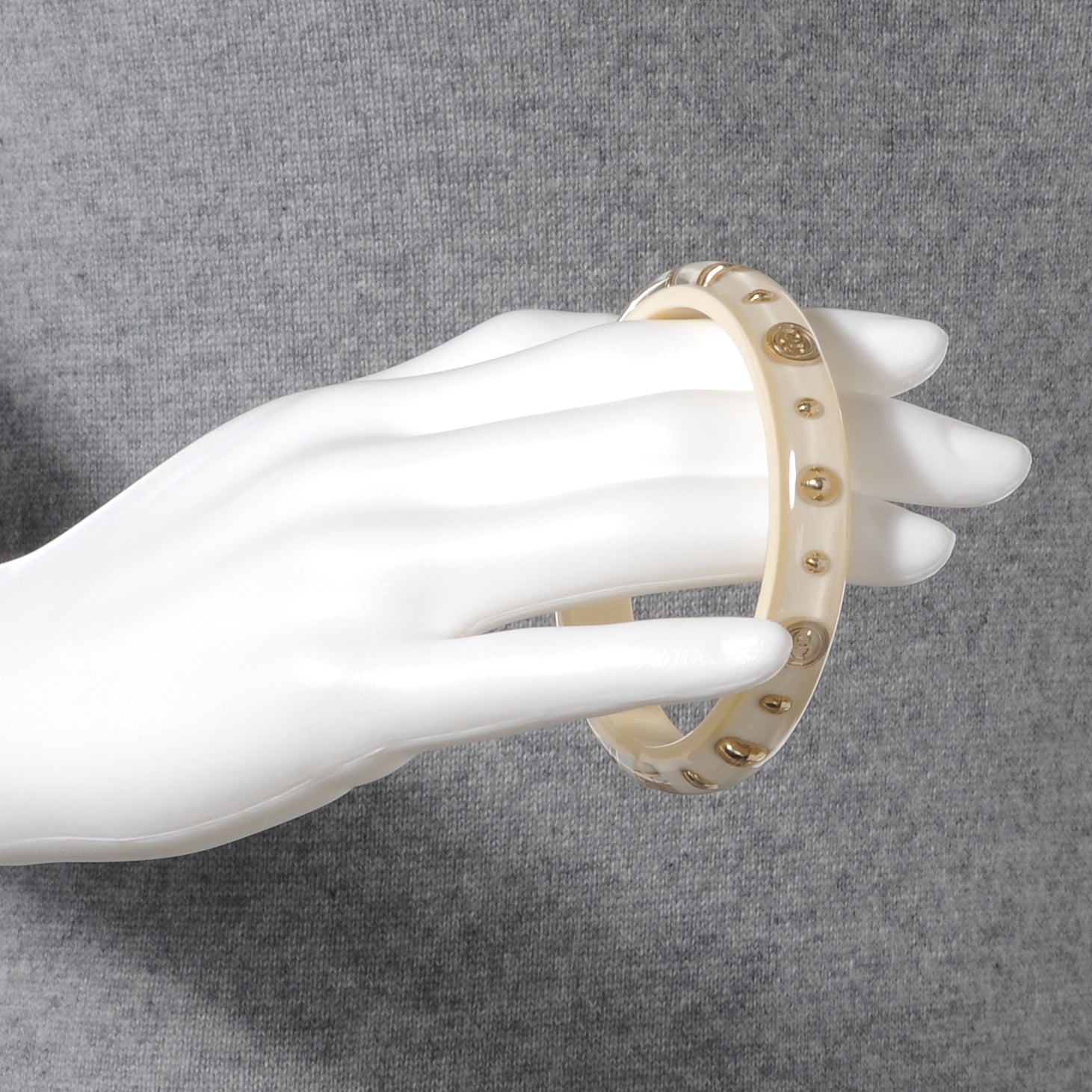 Chanel Resin CC Bangle 2 of 4