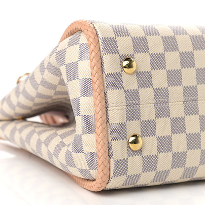 Louis Vuitton Damier Azur Propriano Rose Ballerine 8 of 9