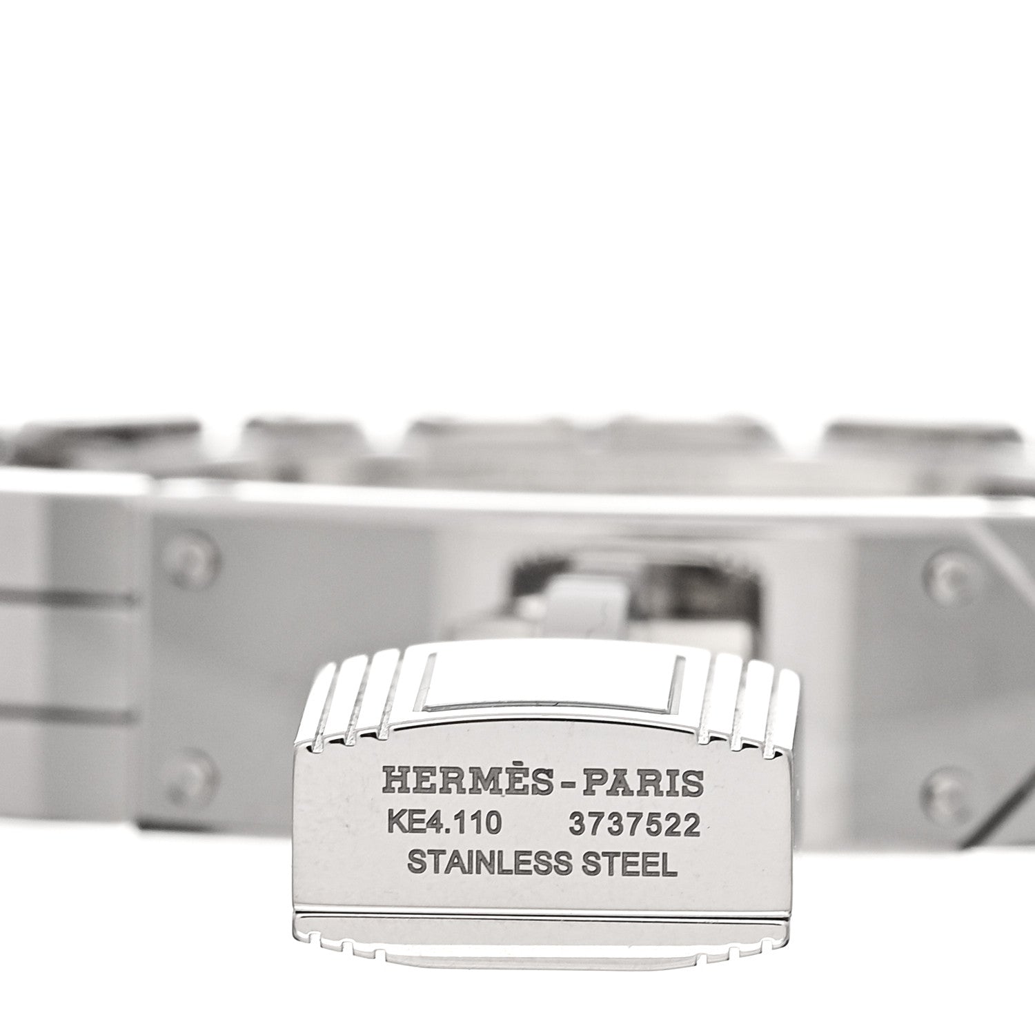 Hermes Stainless Steel 16mm Kelly Quartz Watch 4 of 5