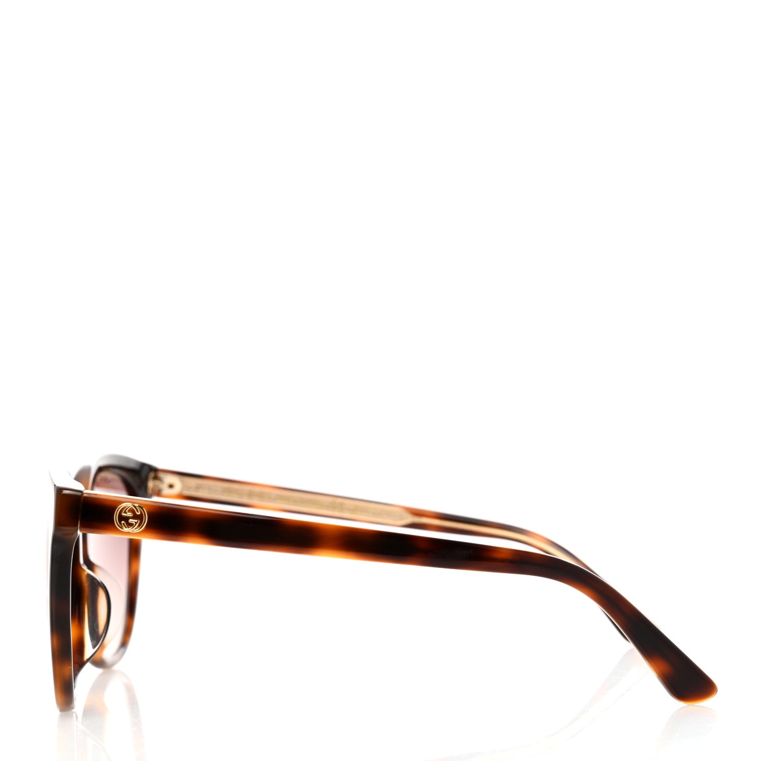Gucci Acetate GG Sunglasses GG0081SK Tortoise 3 of 8