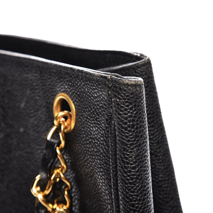 Chanel Caviar Shoulder Bag Black 27 of 35
