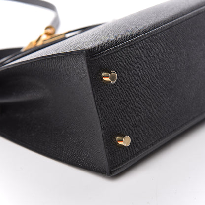 Hermes Epsom Kelly Sellier 25 Black 25 of 52