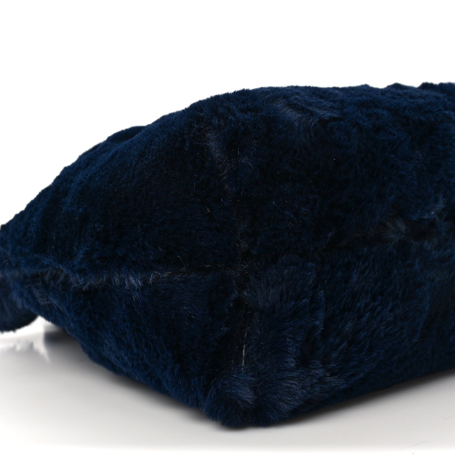 Mansur Gavriel Faux Fur Mini Bucket Bag Blueberry 9 of 13