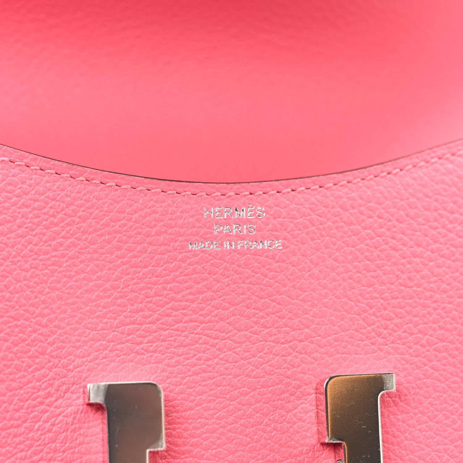 Hermes Evercolor Constance Slim Wallet Rose Lipstick 7 of 7