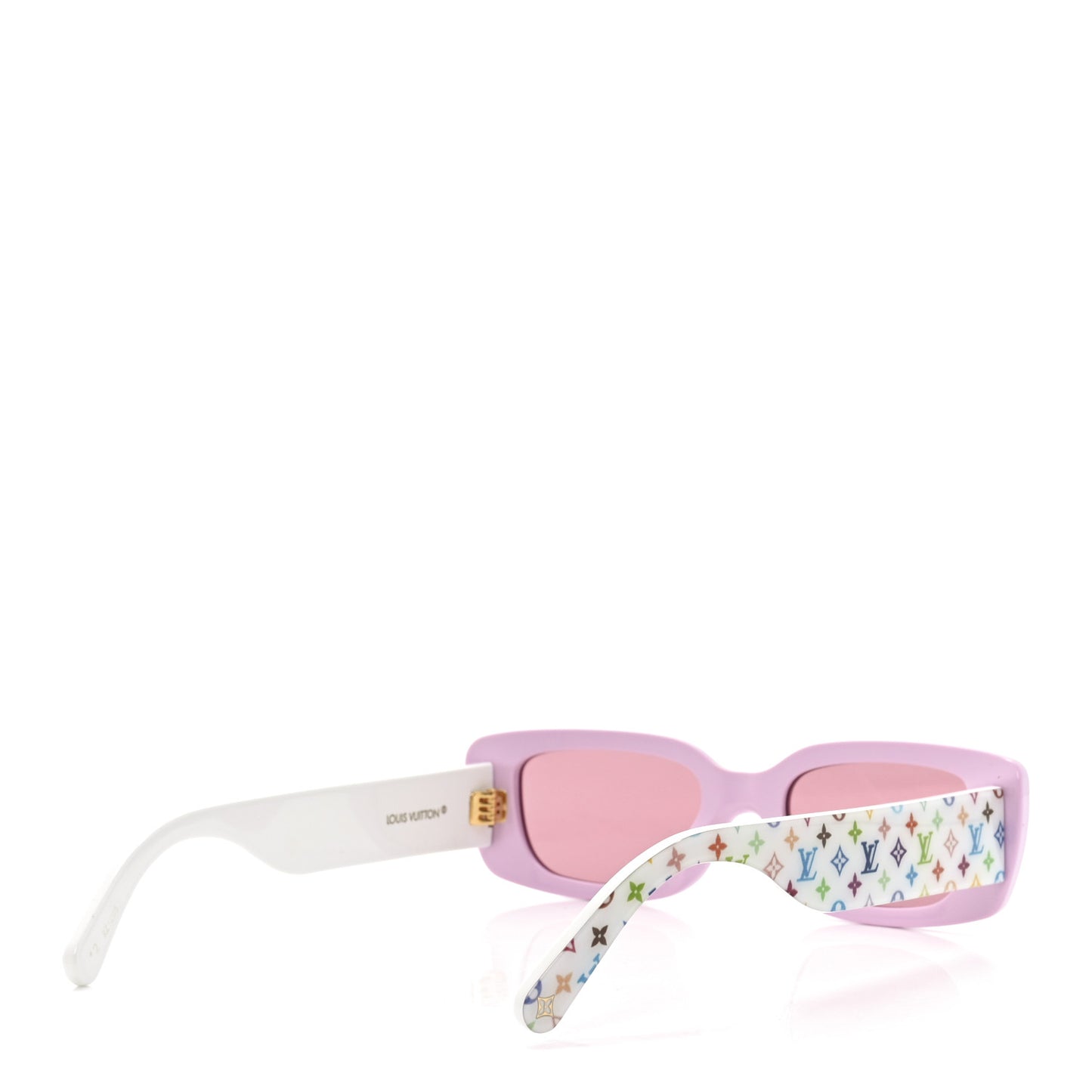 LV X TM Acetate Monogram Multicolor Sunglasses Z2711W Pink