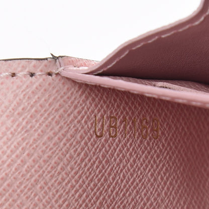 Louis Vuitton Damier Ebene Rosalie Coin Purse Rose Ballerine 7 of 7