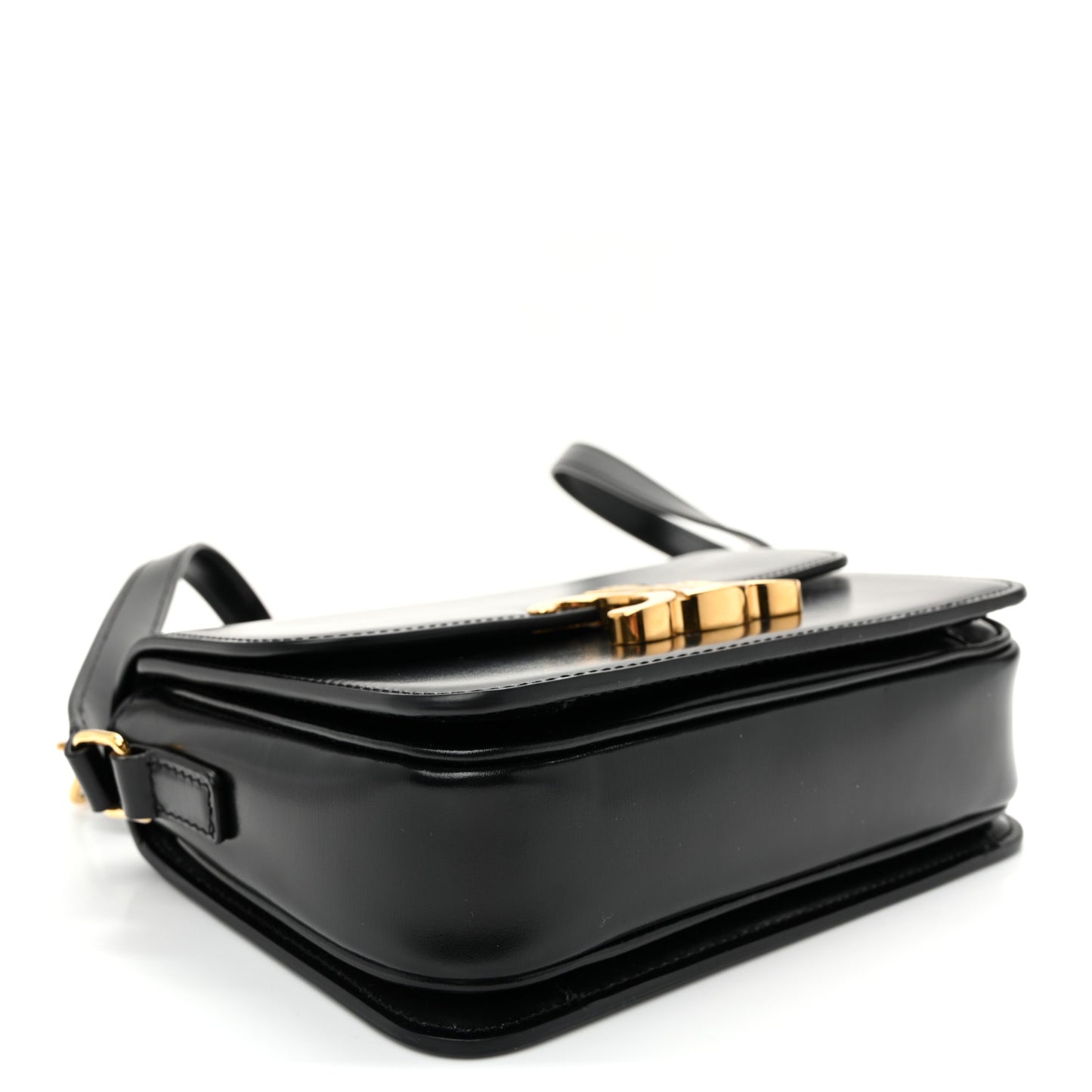 Shiny Calfskin Teen Triomphe Black