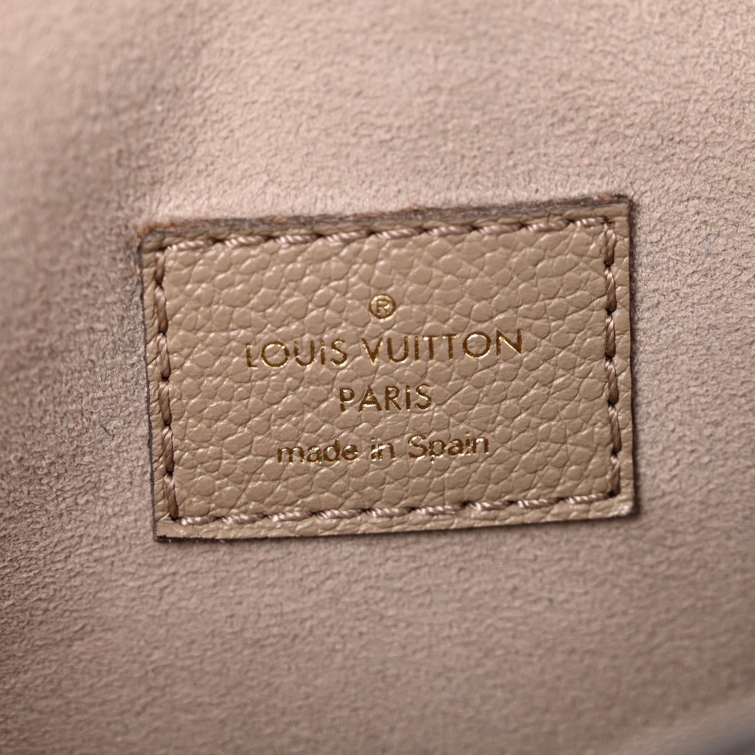 Louis Vuitton Empreinte Monogram Giant Nano Diane Tourterelle Creme 6 of 12