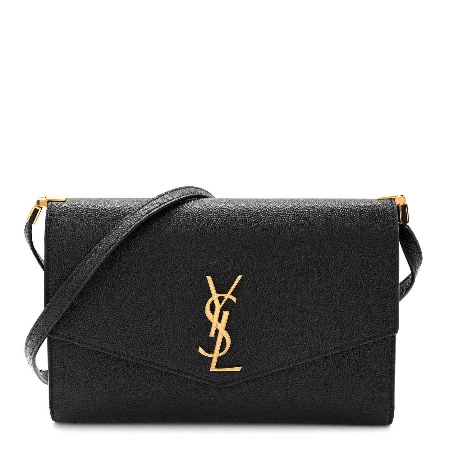 Grain de Poudre Mini Uptown Crossbody Bag Black