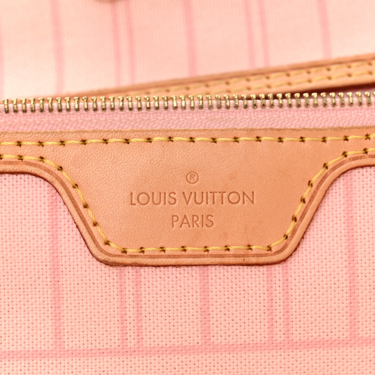 Damier Azur Neo Neverfull MM Rose Ballerine