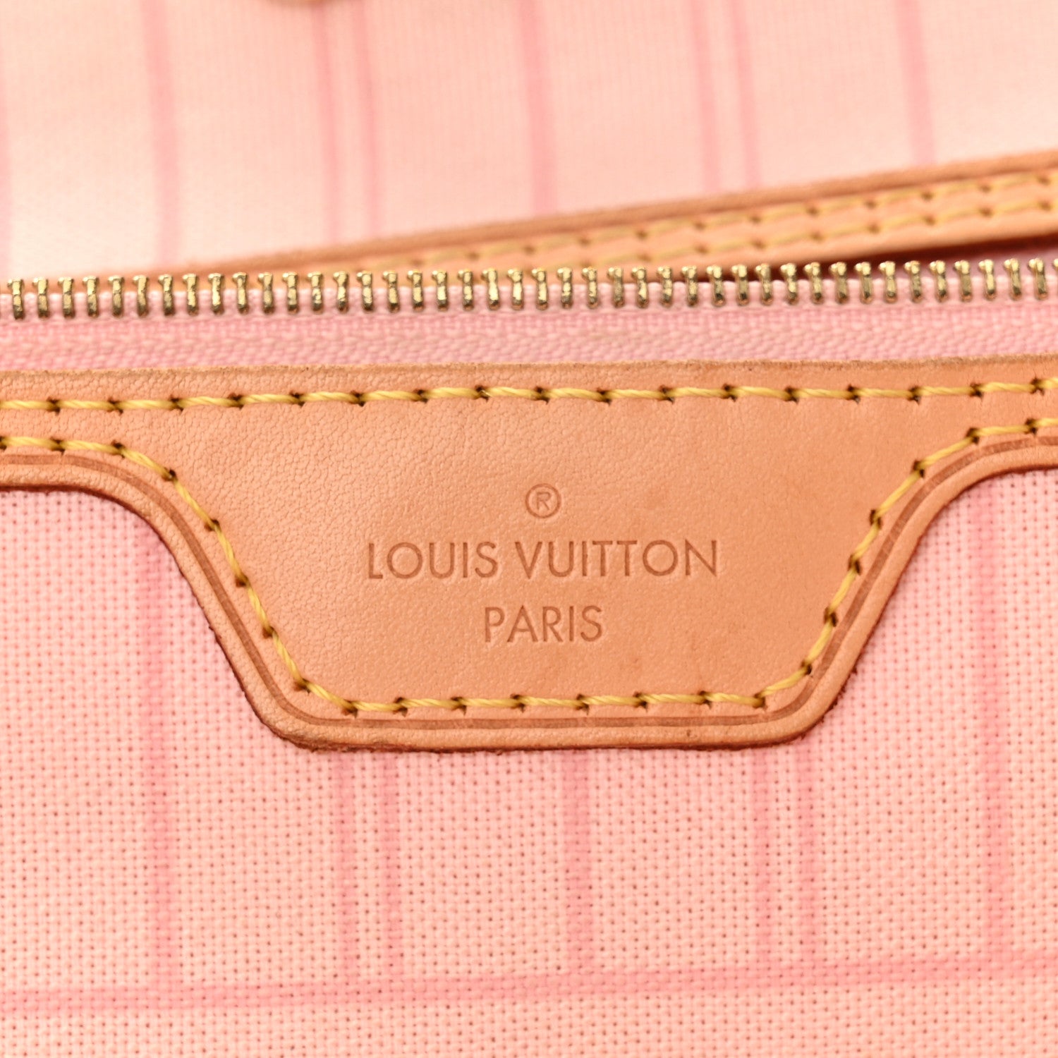 Louis Vuitton Damier Azur Neo Neverfull MM Rose Ballerine 7 of 16