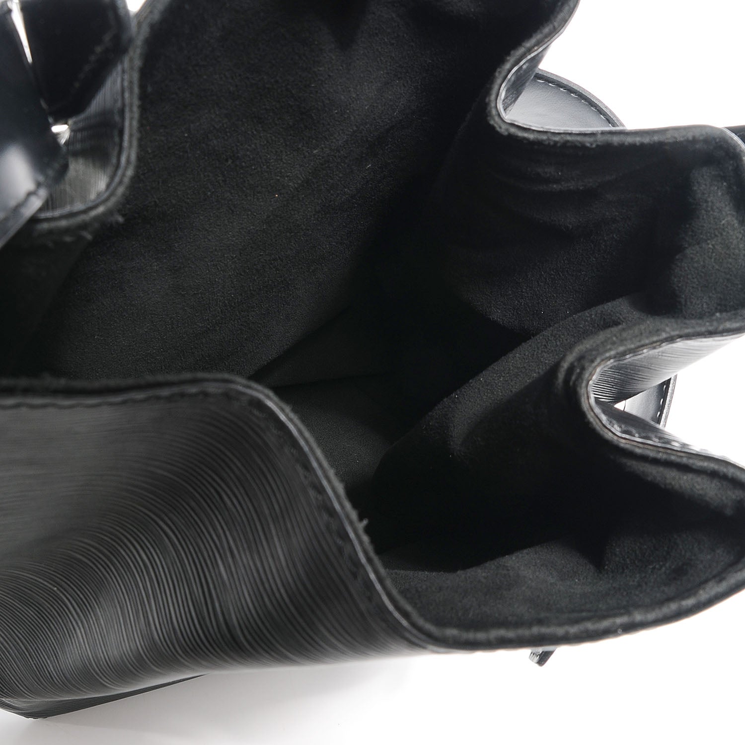 Louis Vuitton Epi Sac D'Epaule Black 5 of 7