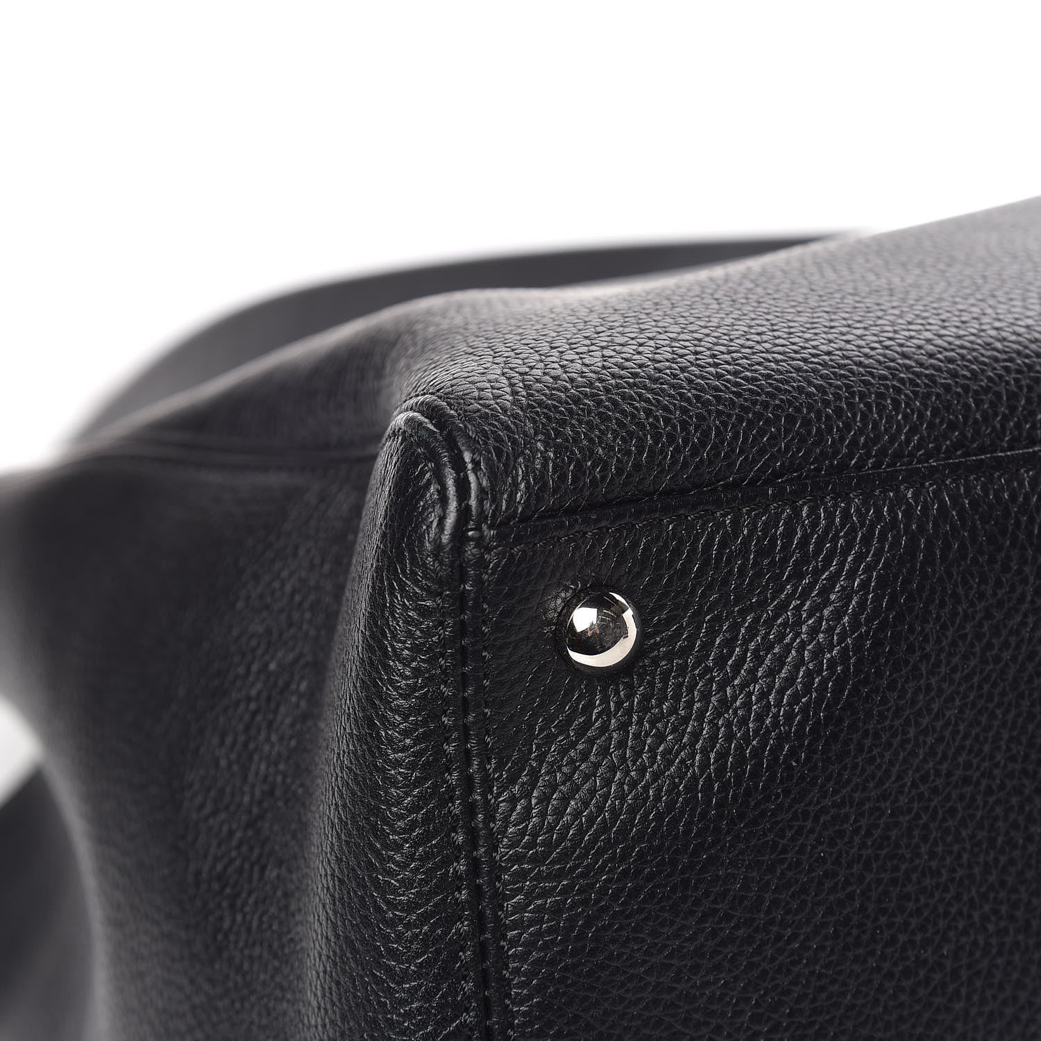 Chanel Calfskin Cerf Executive Shopper Tote Black 11 of 14