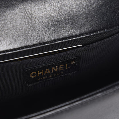 Chanel Calfskin Quilted Small Boy Flap Black 6 of 8
