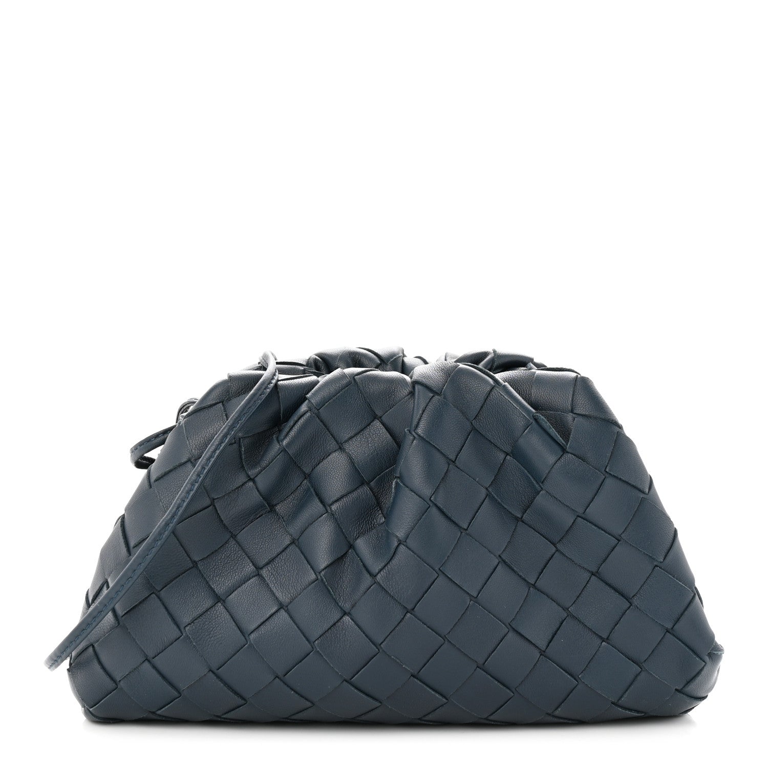 Bottega Veneta Nappa Intrecciato The Mini Pouch Thunder 1 of 11