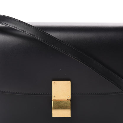 Celine Box Calfskin Medium Classic Box Flap Bag Black 12 of 13