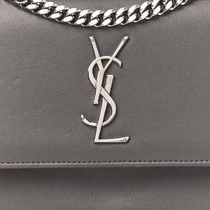 Saint Laurent Calfskin Medium Monogram Sunset Fog 9 of 13