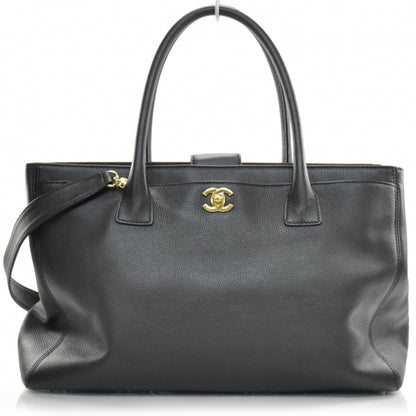 Chanel Caviar Cerf Executive Shopper Tote Black GHW 1 of 11