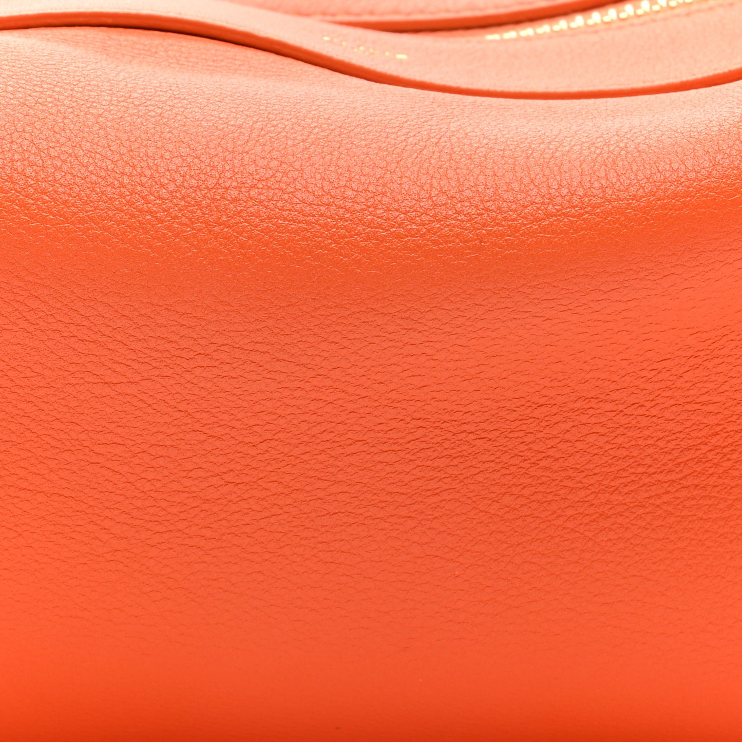 Supple Calfskin Medium Romy Shoulder Bag Pop Orange