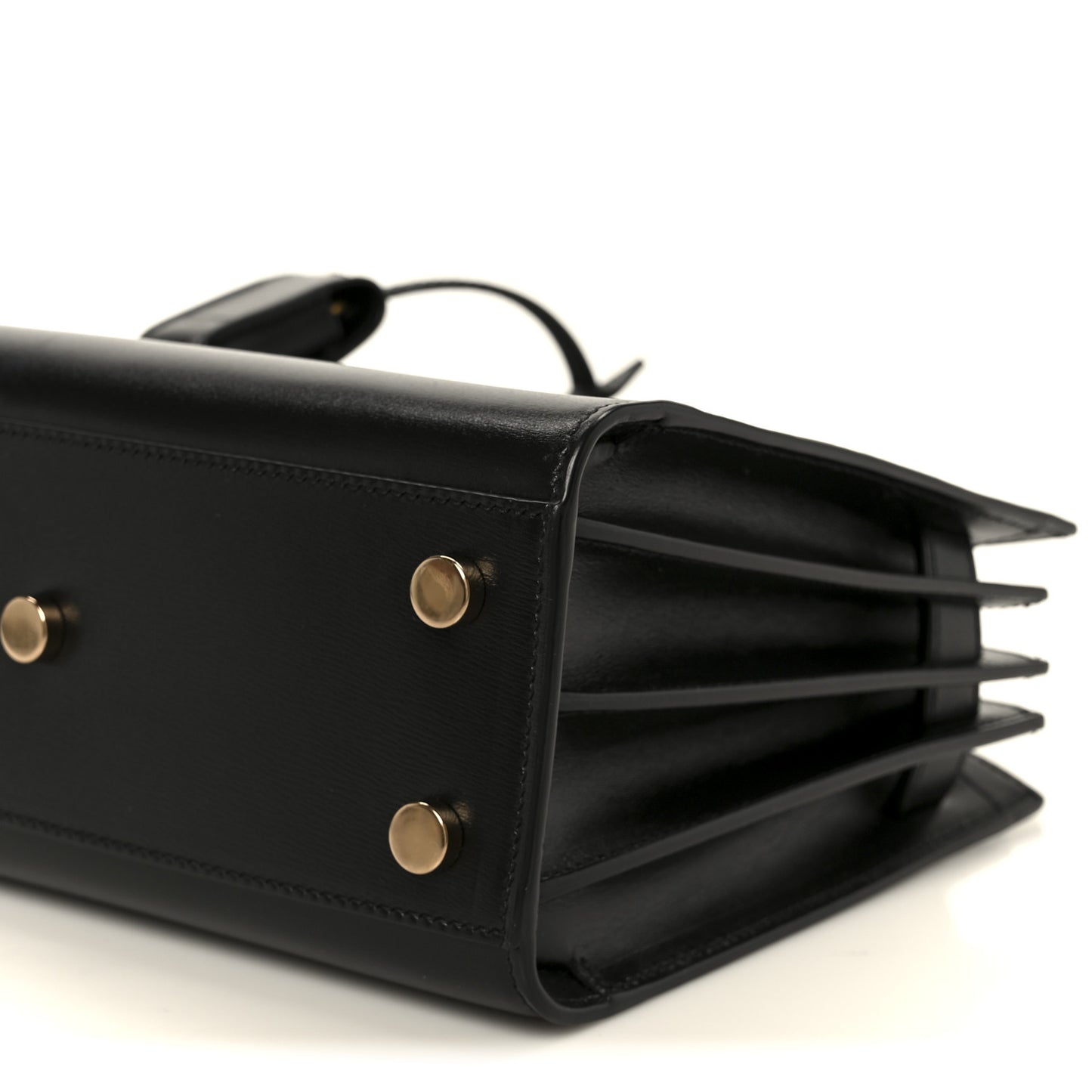 Calfskin Nano Sac De Jour Black