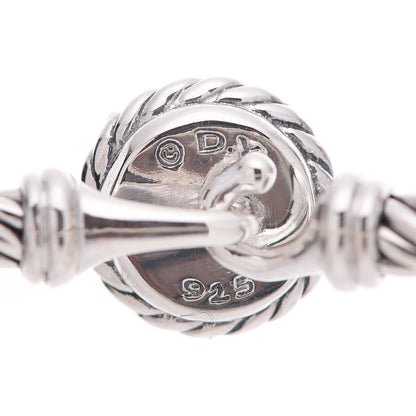 David Yurman Sterling Silver Pearl 3mm Chatelaine Bracelet 5 of 5