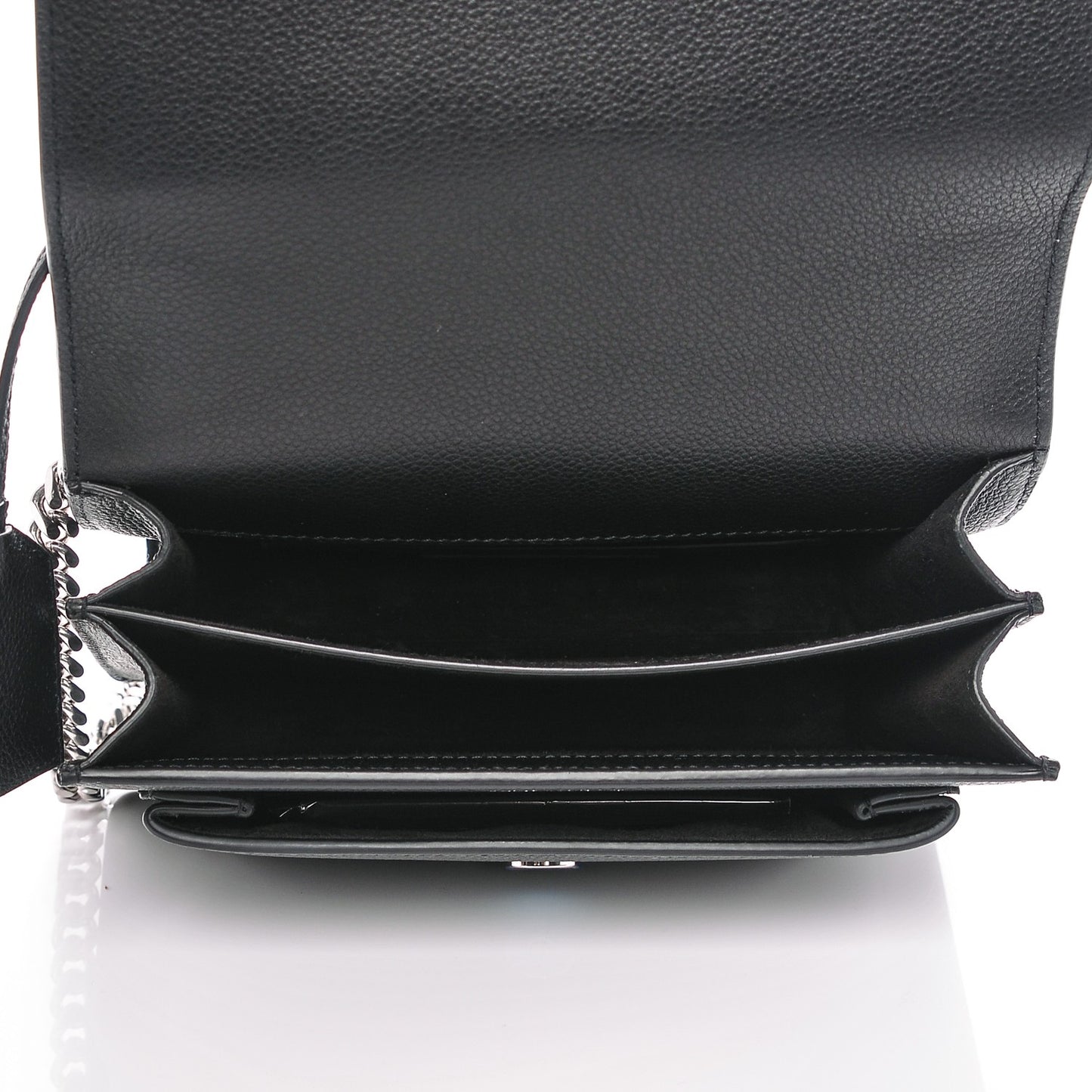 Grained Calfskin Small Monogram Sunset Black