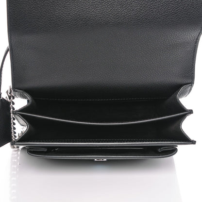 Saint Laurent Grained Calfskin Small Monogram Sunset Black 5 of 6