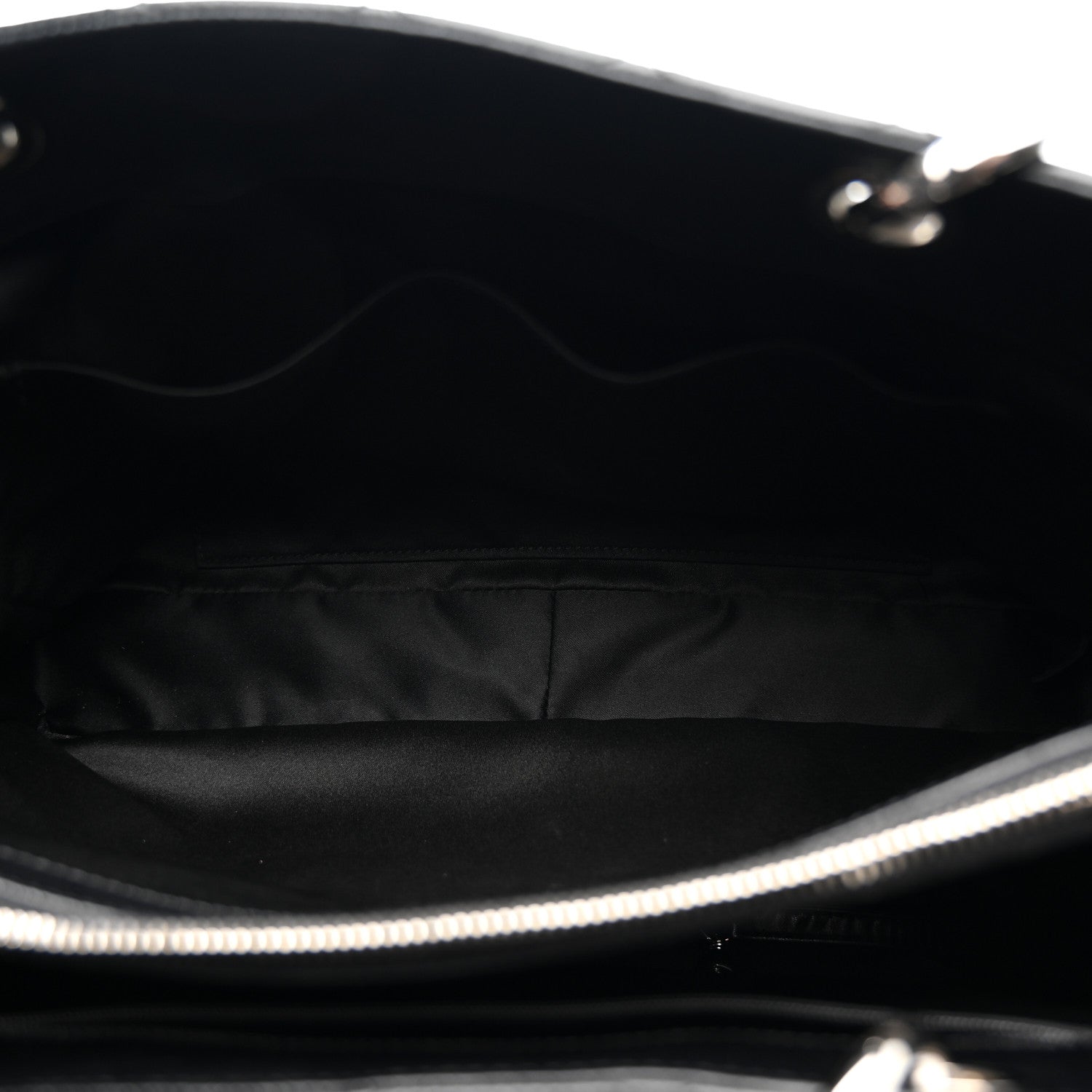 Chanel Caviar Quilted Grand Shopping Tote GST Black 5 of 12