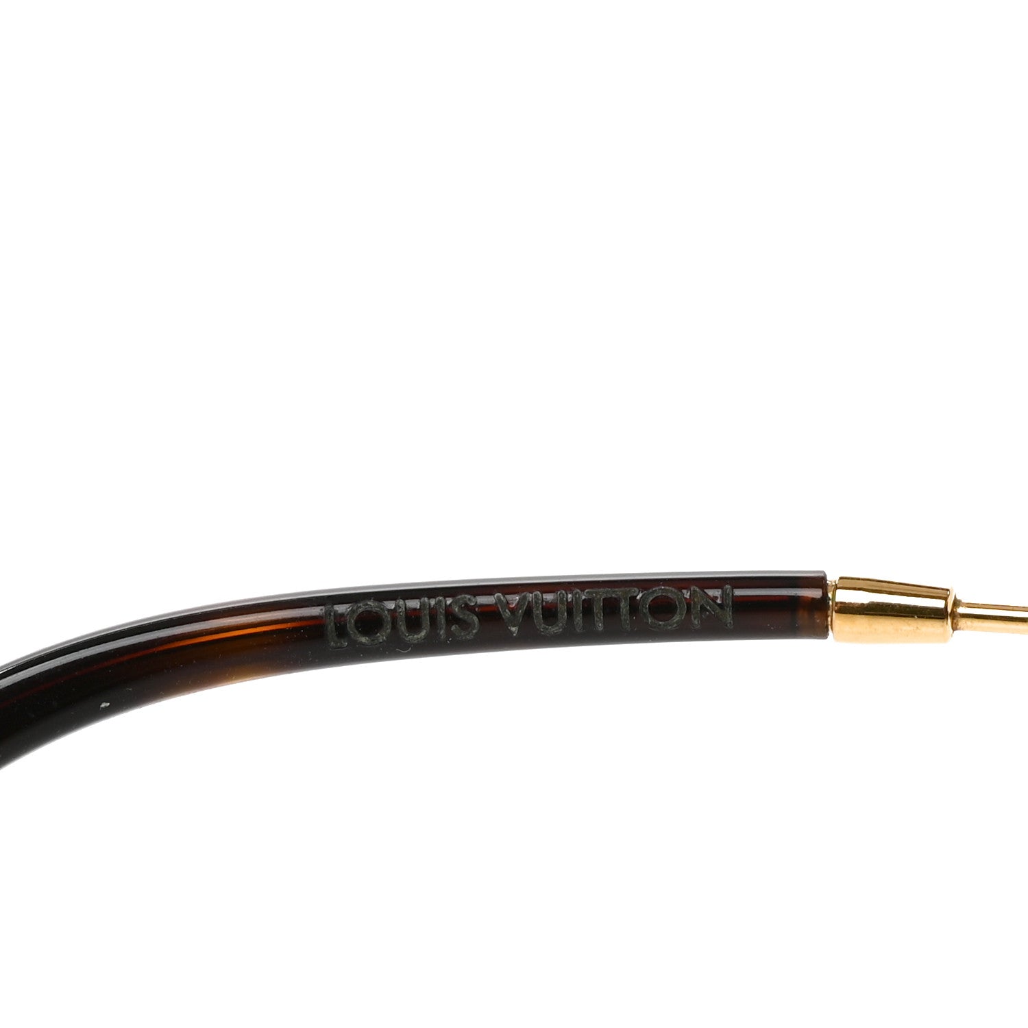 Louis Vuitton Metal The LV Pilot Sunglasses Z1619U Gradient Brown Monogram 5 of 7