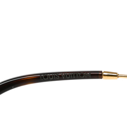 Louis Vuitton Metal The LV Pilot Sunglasses Z1619U Gradient Brown Monogram 5 of 7