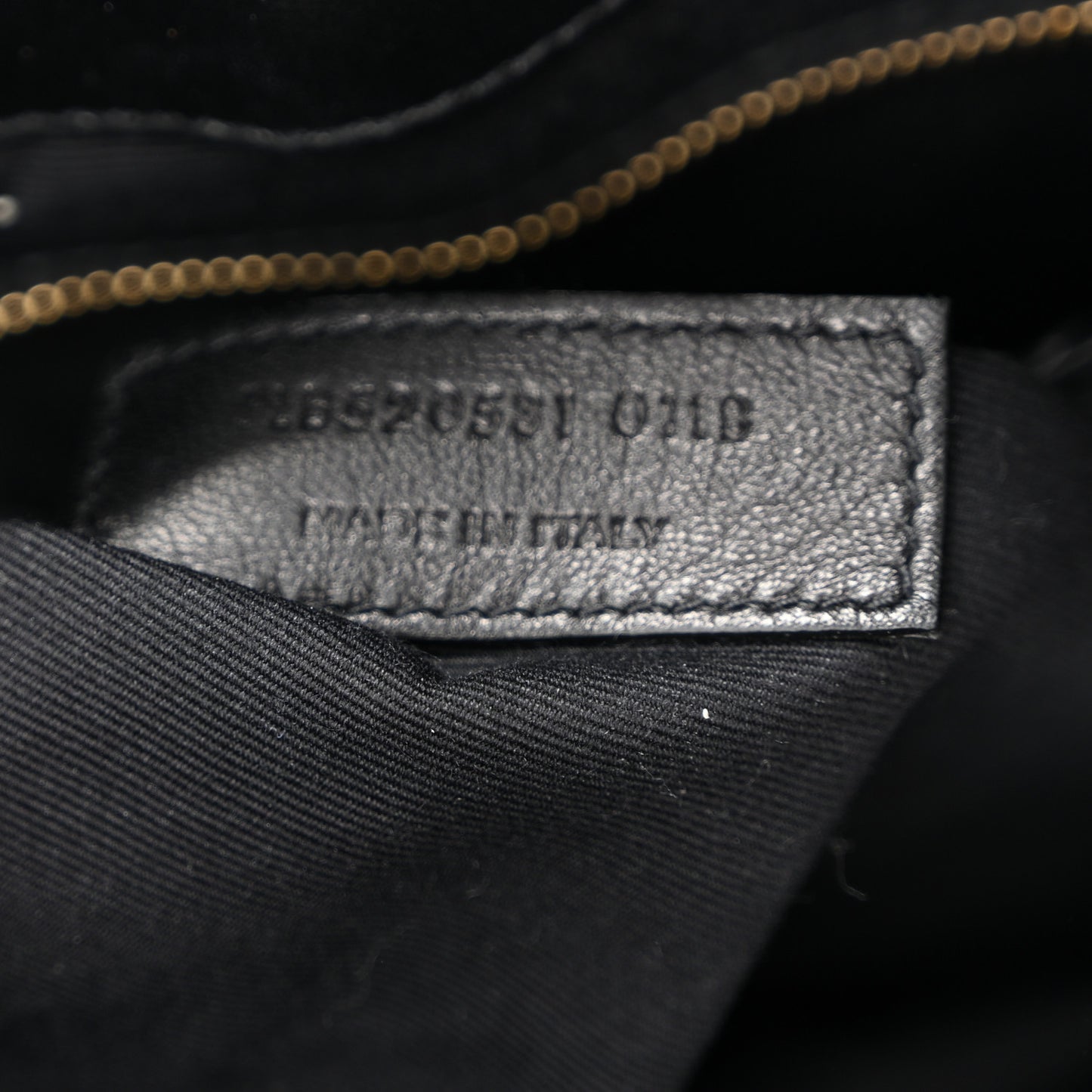 Calfskin Y Quilted Monogram Large Loulou Shopper Black