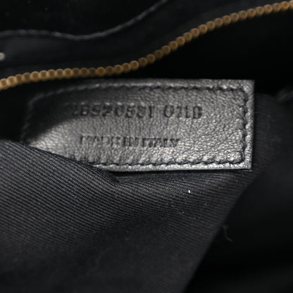 Saint Laurent Calfskin Y Quilted Monogram Large Loulou Shopper Black 8 of 12