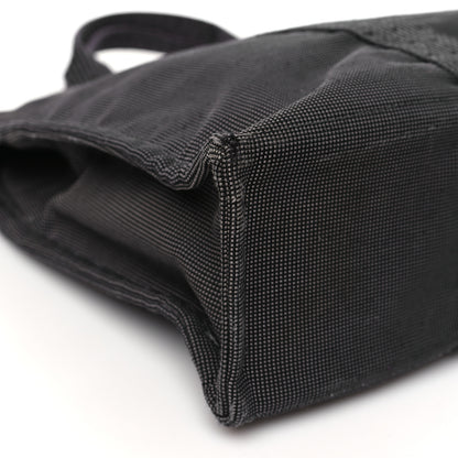 Hermes Canvas Herline Tote MM Grey 8 of 9